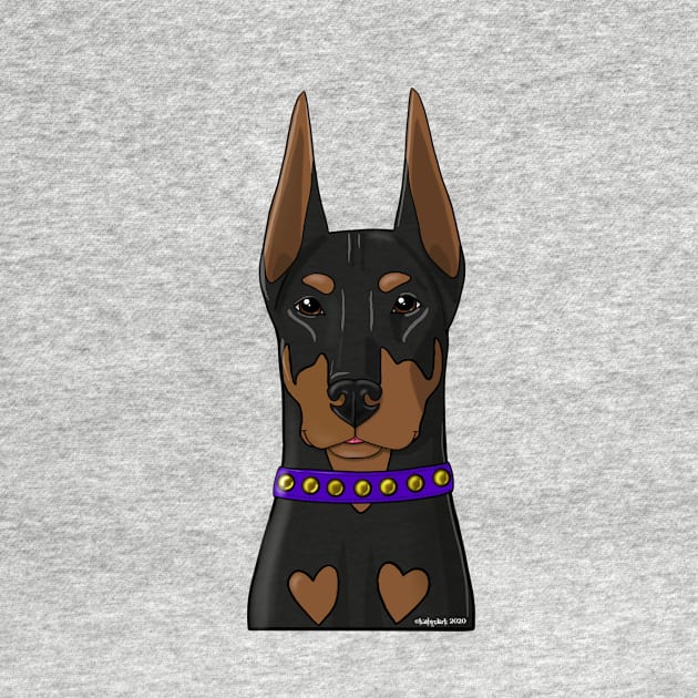 Handsome Doberman by FLCupcake